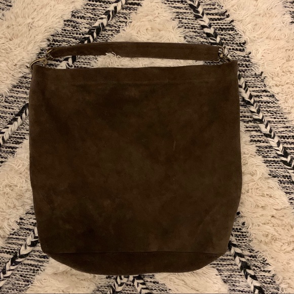 Vintage genuine suede bag🕶☮️ - Picture 2 of 7